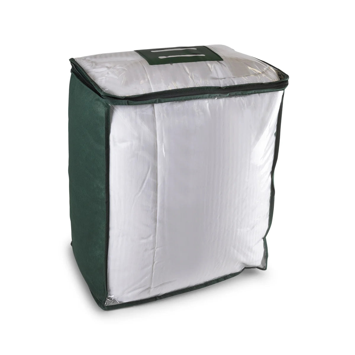 Medium Comforter Bag   20 x 20 x 8"  Green 12/Pack
