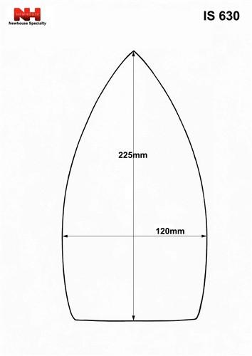 Iron Shoe #630 225mm L x 120mm W
