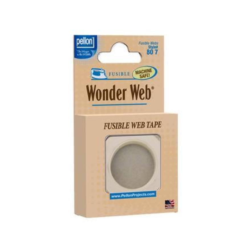 Wonder Web: Fusible Web Tape, 100% Polyester, 5/8" x 20 Yards
