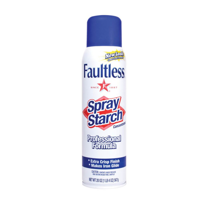 Faultless® Spray Starch - Professional Formula Ironing Starch (20 oz C -  Elevation Supplies