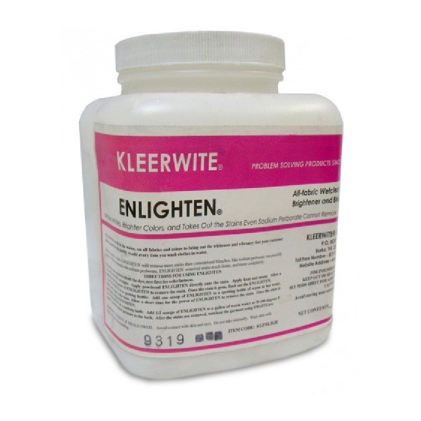 Kleerwite® Enlighten - Wetcleaning Booster, Brightener, and Bleach (4 lbs Tub) - Elevation Supplies