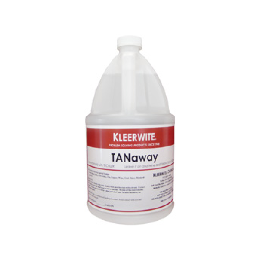Kleerwite® TANaway - Tannin Yellow Stain Remover (1 Gal Jug) - Elevation Supplies