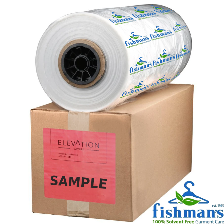 Custom Personalized Poly Garment Bags (Any Size) Fishman