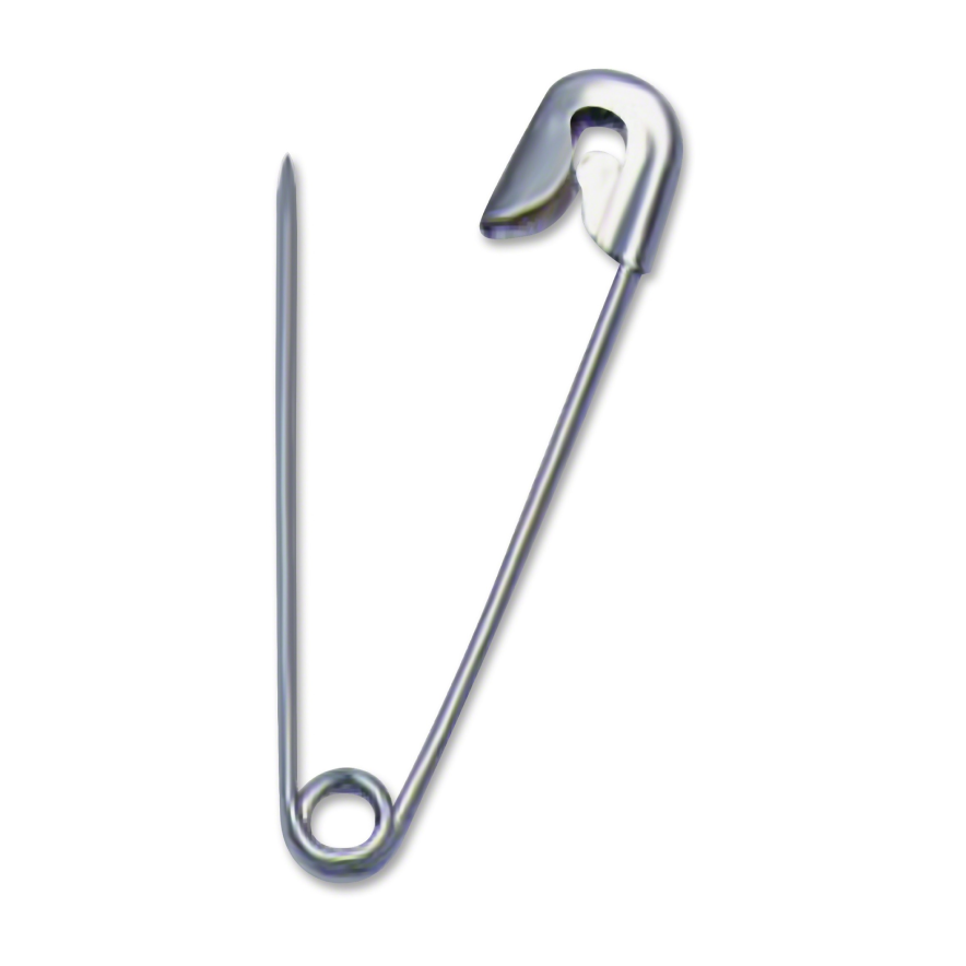 0.99 - Pack of 12 Safety Pin Extra Large 53mm