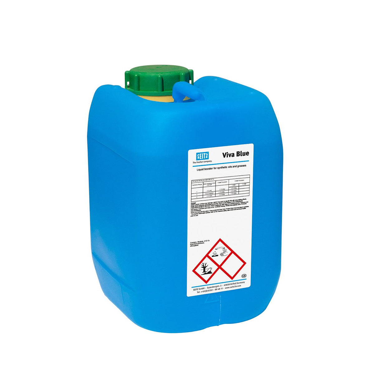 Seitz Viva Blue - Liquid Booster for Fats and Oils (20 kg Pail) - Elevation Supplies